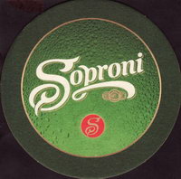 Beer coaster soproni-10-zadek