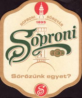 Beer coaster soproni-12