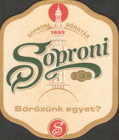 Beer coaster soproni-16