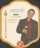 Beer coaster soproni-16-zadek