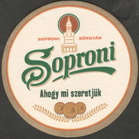 Beer coaster soproni-17
