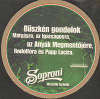 Beer coaster soproni-23