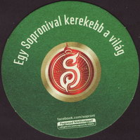 Beer coaster soproni-45-zadek-small