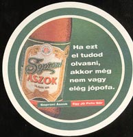 Beer coaster soproni-7-zadek