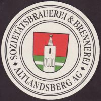 Beer coaster sozietatsbrauerei--und-brennerei-1-zadek