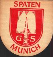 Beer coaster spaten-franziskaner-114