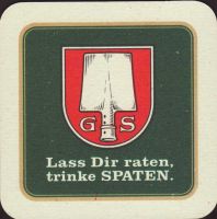 Pivní tácek spaten-franziskaner-54