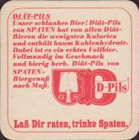 Beer coaster spaten-franziskaner-71-zadek