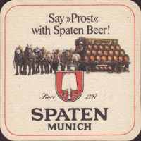 Beer coaster spaten-franziskaner-80-oboje