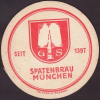 Beer coaster spaten-franziskaner-86