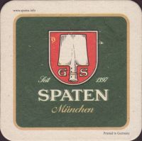 Pivní tácek spaten-franziskaner-92