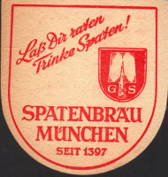 Beer coaster spaten-franziskaner-99-zadek-small