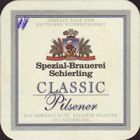 Beer coaster spezial-brauerei-schierling-1-zadek