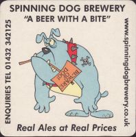 Beer coaster spinning-dog-1