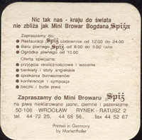 Beer coaster spiz-1-zadek