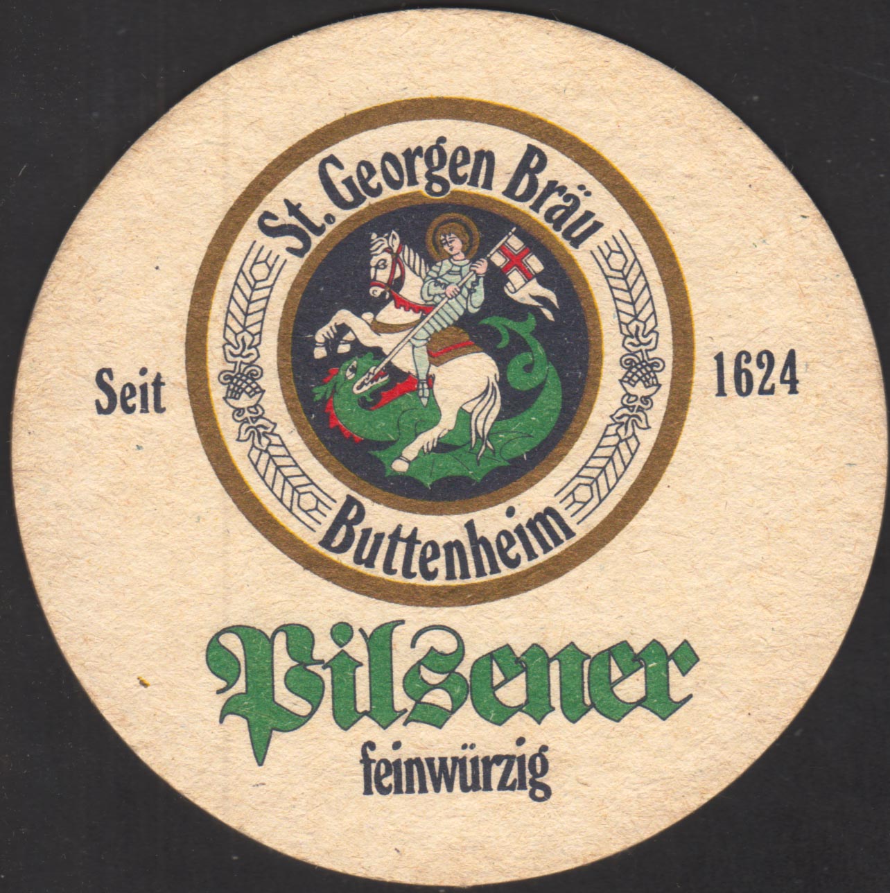 Beer coaster st-georgen-brau-1