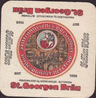 Beer coaster st-georgen-brau-18