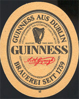 Beer coaster st-jamess-gate-108-oboje