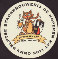 Pivní tácek stadsbrouwerij-de-koperen-kat-1