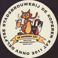 Beer coaster stadsbrouwerij-de-koperen-kat-2