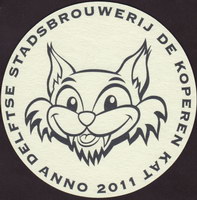 Beer coaster stadsbrouwerij-de-koperen-kat-3-zadek-small