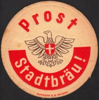 Beer coaster stadtbrau-3-oboje-small