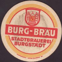 Beer coaster stadtbrauerei-burgstadt-1