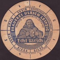 Beer coaster stadtbrauerei-f-a-ulrich-6