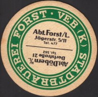 Beer coaster stadtbrauerei-forst-1