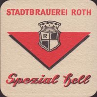 Beer coaster stadtbrauerei-roth-5-zadek