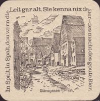 Beer coaster stadtbrauerei-spalt-14-zadek