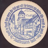 Beer coaster stadtbrauerei-spalt-15-zadek-small