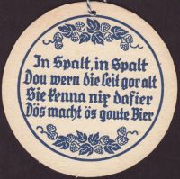 Beer coaster stadtbrauerei-spalt-17-zadek-small