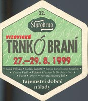 Beer coaster starobrno-12-zadek