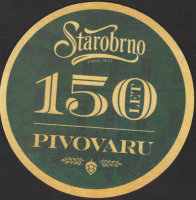 Beer coaster starobrno-124