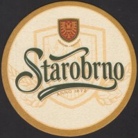Beer coaster starobrno-126