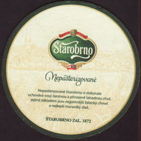 Beer coaster starobrno-47-zadek