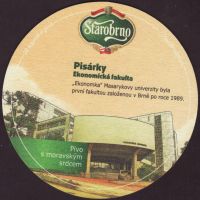 Beer coaster starobrno-49-zadek