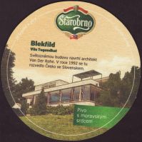 Beer coaster starobrno-50-zadek-small