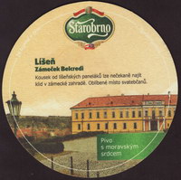 Beer coaster starobrno-52-zadek