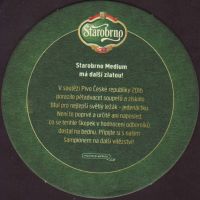 Beer coaster starobrno-80-zadek