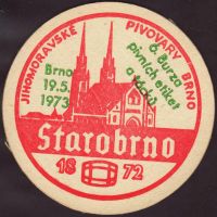 Pivní tácek starobrno-94