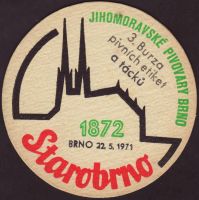 Beer coaster starobrno-95