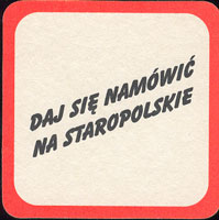 Beer coaster staropolski-1-zadek