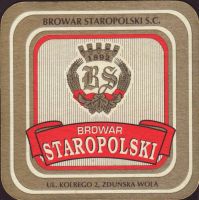 Beer coaster staropolski-4-oboje