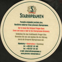 Beer coaster staropramen-103-zadek