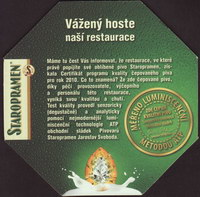 Beer coaster staropramen-139-zadek