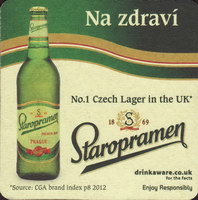 Pivní tácek staropramen-170