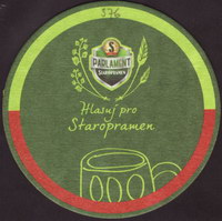 Pivní tácek staropramen-180