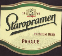 Pivní tácek staropramen-190